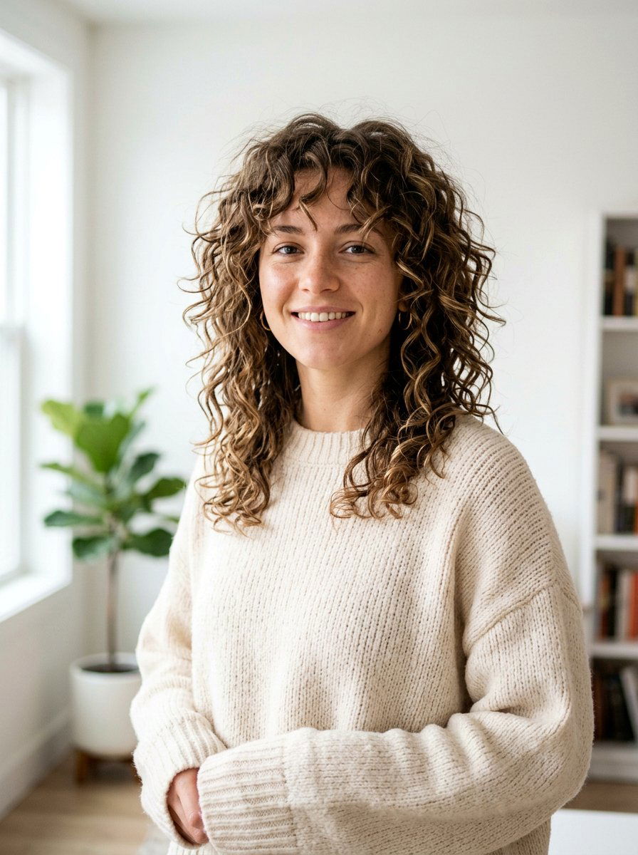 Choppy Curly Shoulder Length Haircut - 20 polished haircut for curly shoulder length hair - 20 polished haircut for curly shoulder length hair