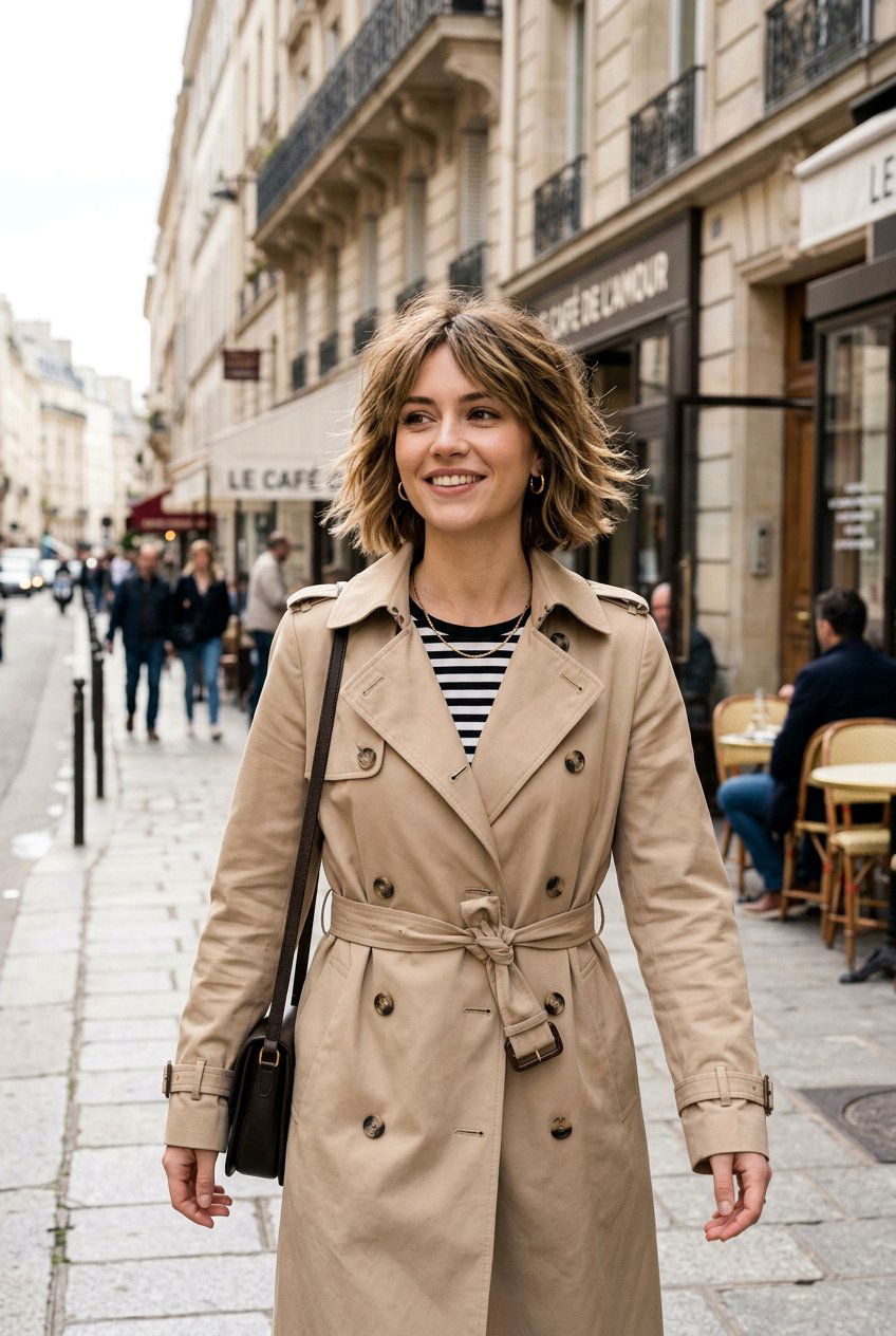 Choppy French Bob - 20 choppy haircut for fine hair women - 20 choppy haircut for fine hair women