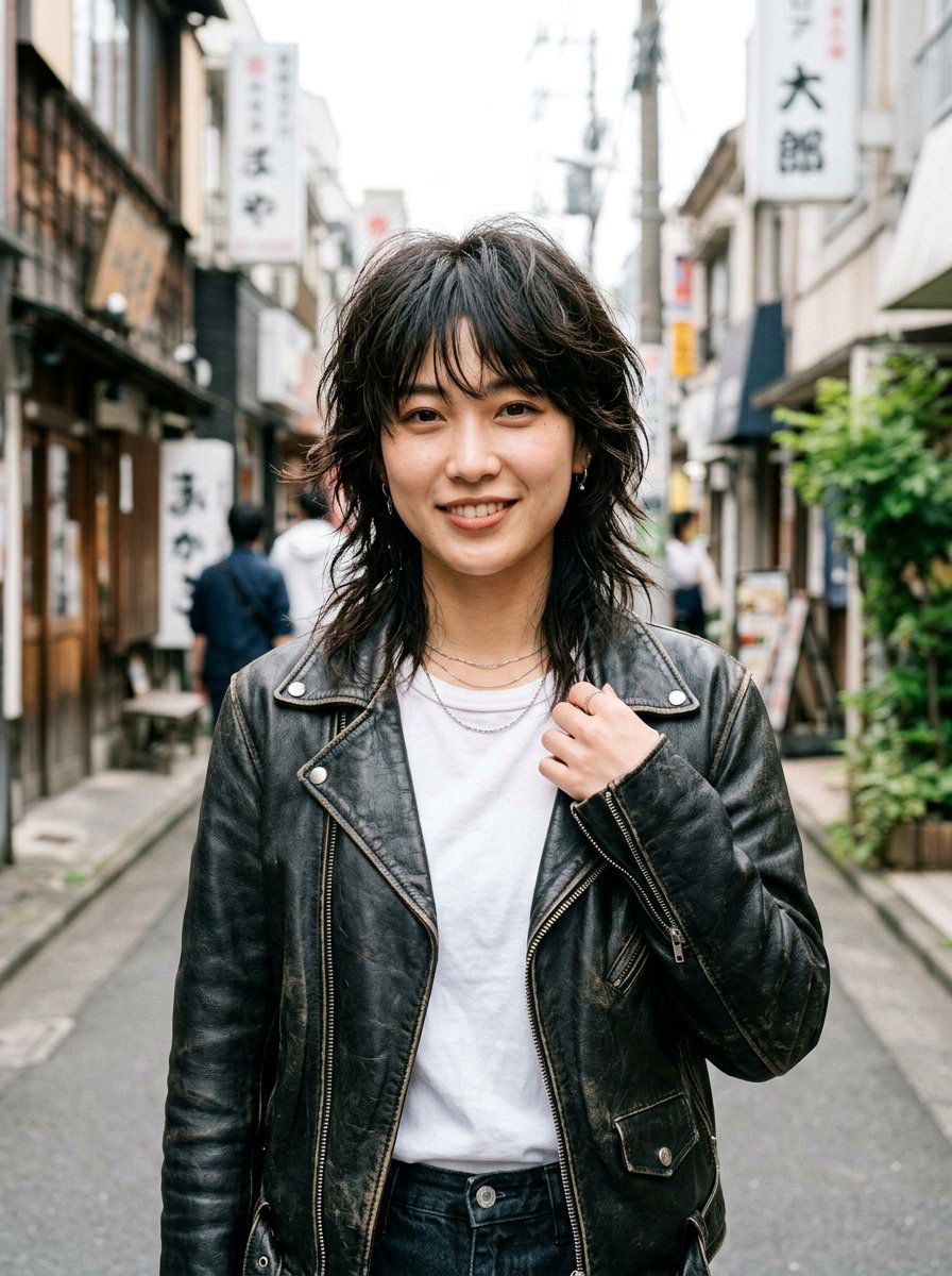 Choppy Japanese Wolf Cut Medium Length - 20 japanese wolf cut for medium hair - 20 japanese wolf cut for medium hair