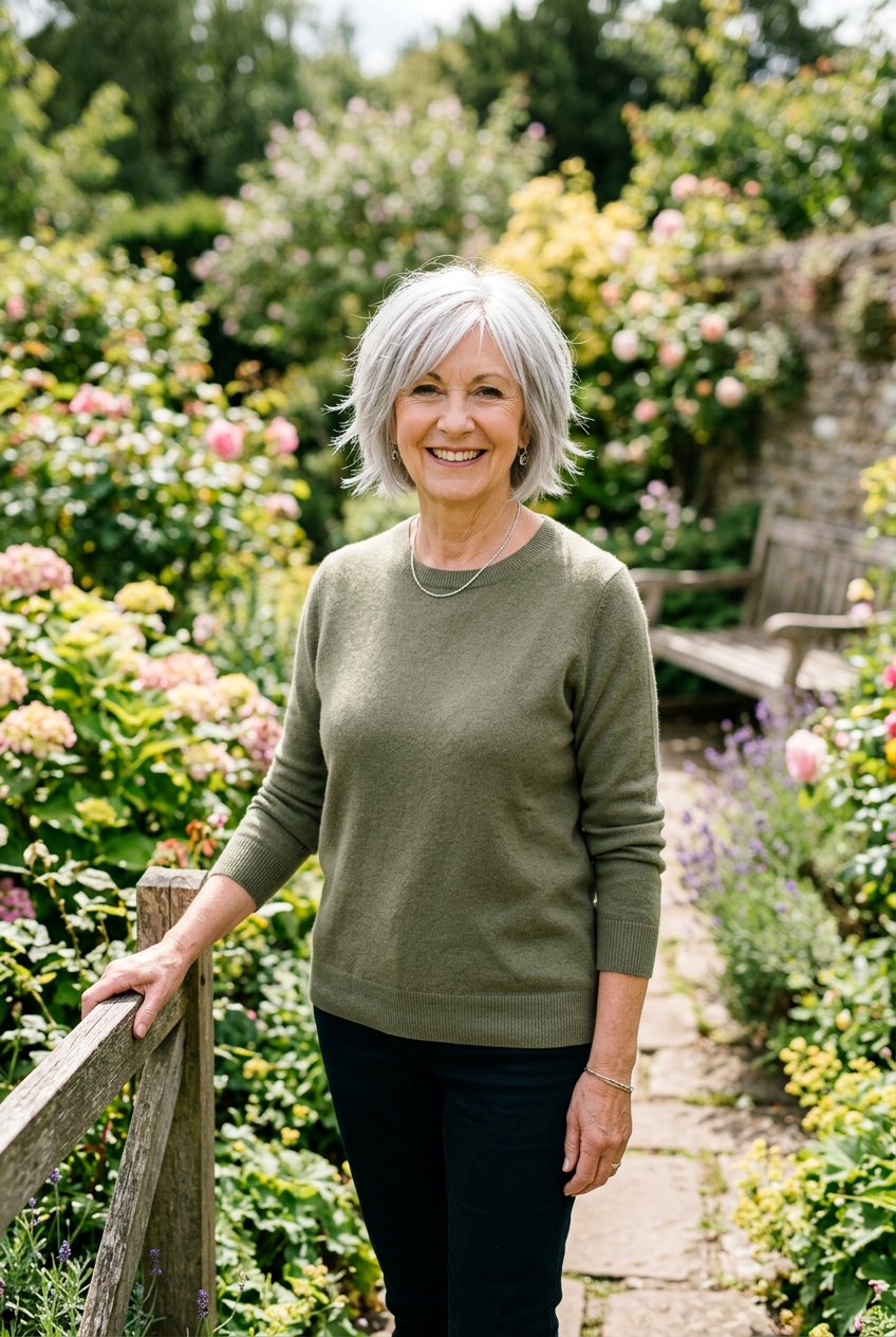 Choppy Layered Bob - 20 shaggy bob for older women - 20 shaggy bob for older women