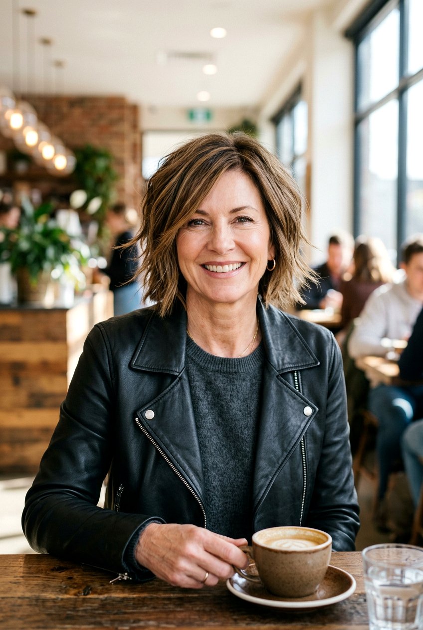 Choppy Layered Bob - 20 low maintenance layered bob for mature women - 20 low maintenance layered bob for mature women