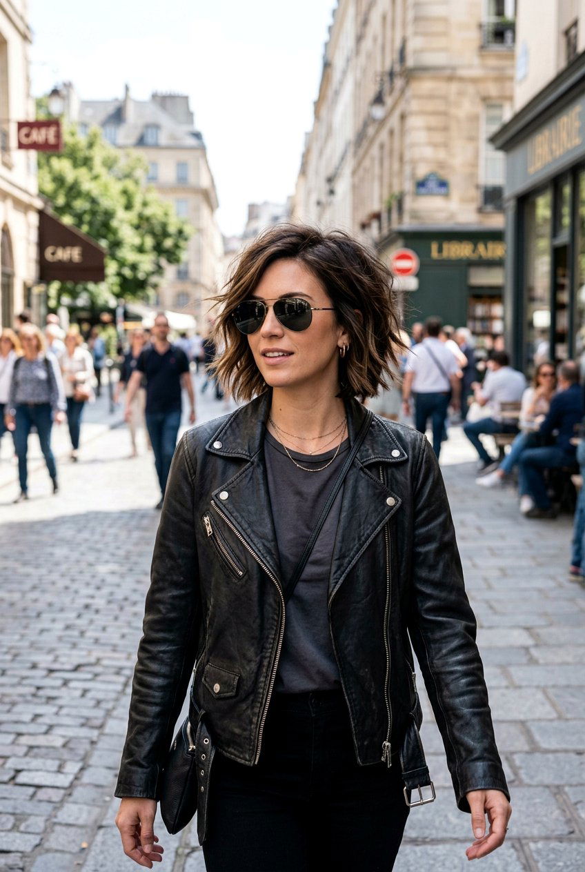 Choppy Layered Bob - 20 soccer mom bob with layers - 20 soccer mom bob with layers