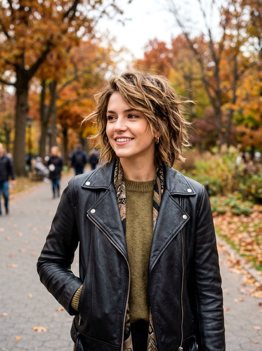 Choppy Layered Bob - 20 haircut to fix flat layers - 20 haircut to fix flat layers