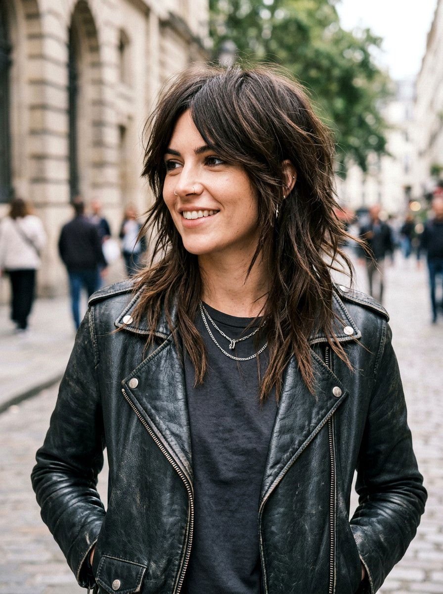 Choppy Layered Haircut - 20 straight layered haircut for thick hair women - 20 straight layered haircut for thick hair women