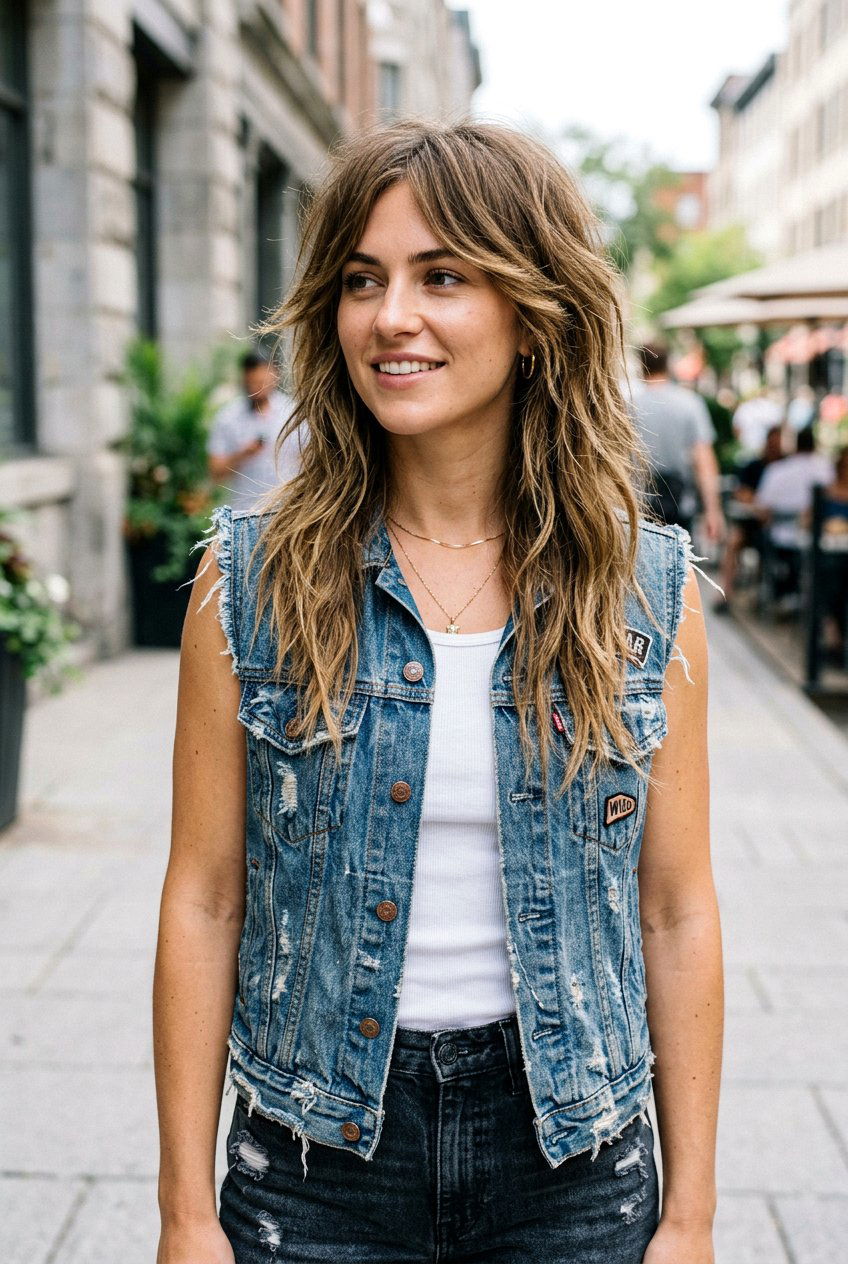 Choppy Layered Long Hair - 20 long haircut ideas for women - 20 long haircut ideas for women