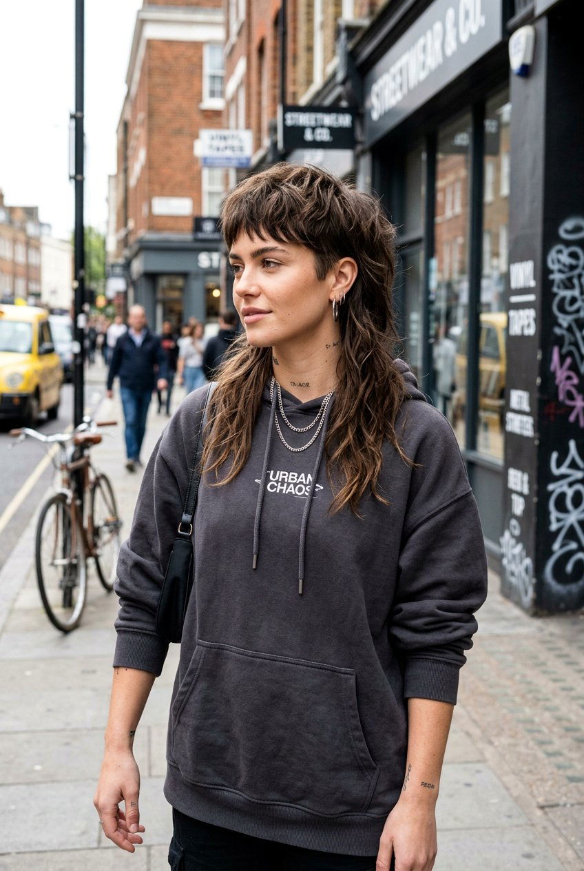 Choppy Layered Mullet - 20 choppy haircut for fine hair women - 20 choppy haircut for fine hair women