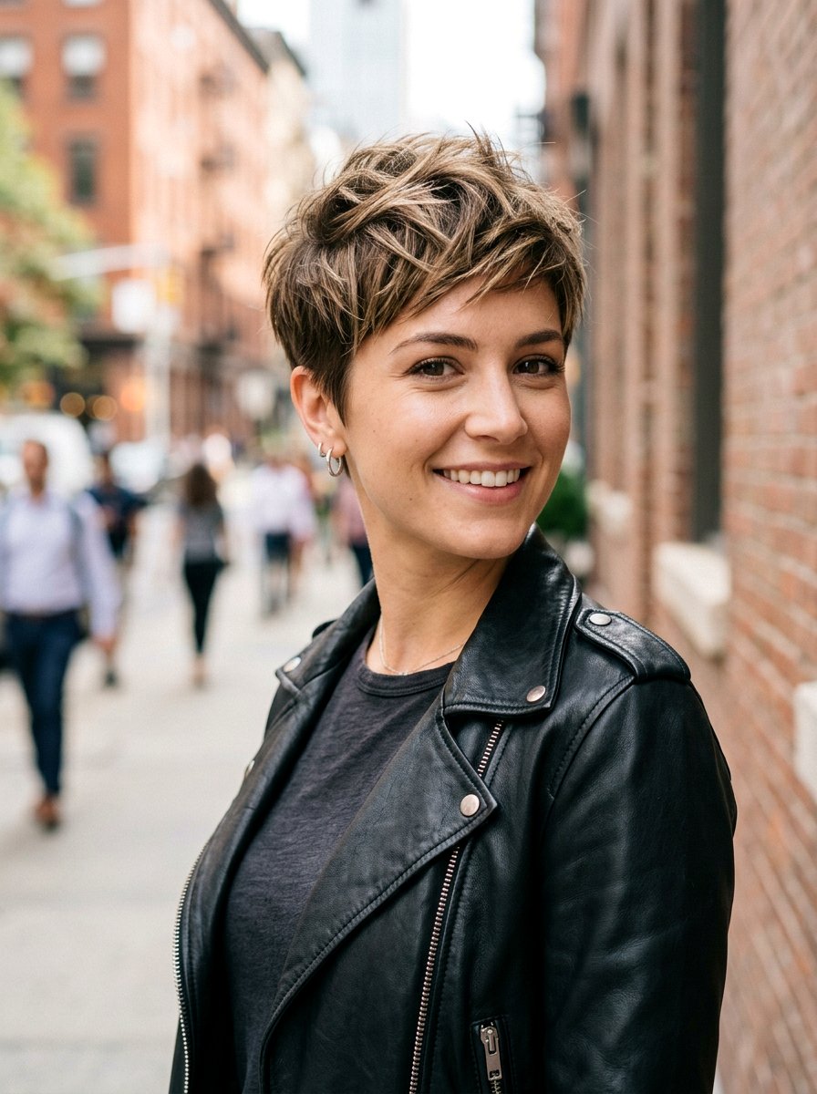Choppy Layered Pixie Cut - 20 short haircut with choppy layers - 20 short haircut with choppy layers