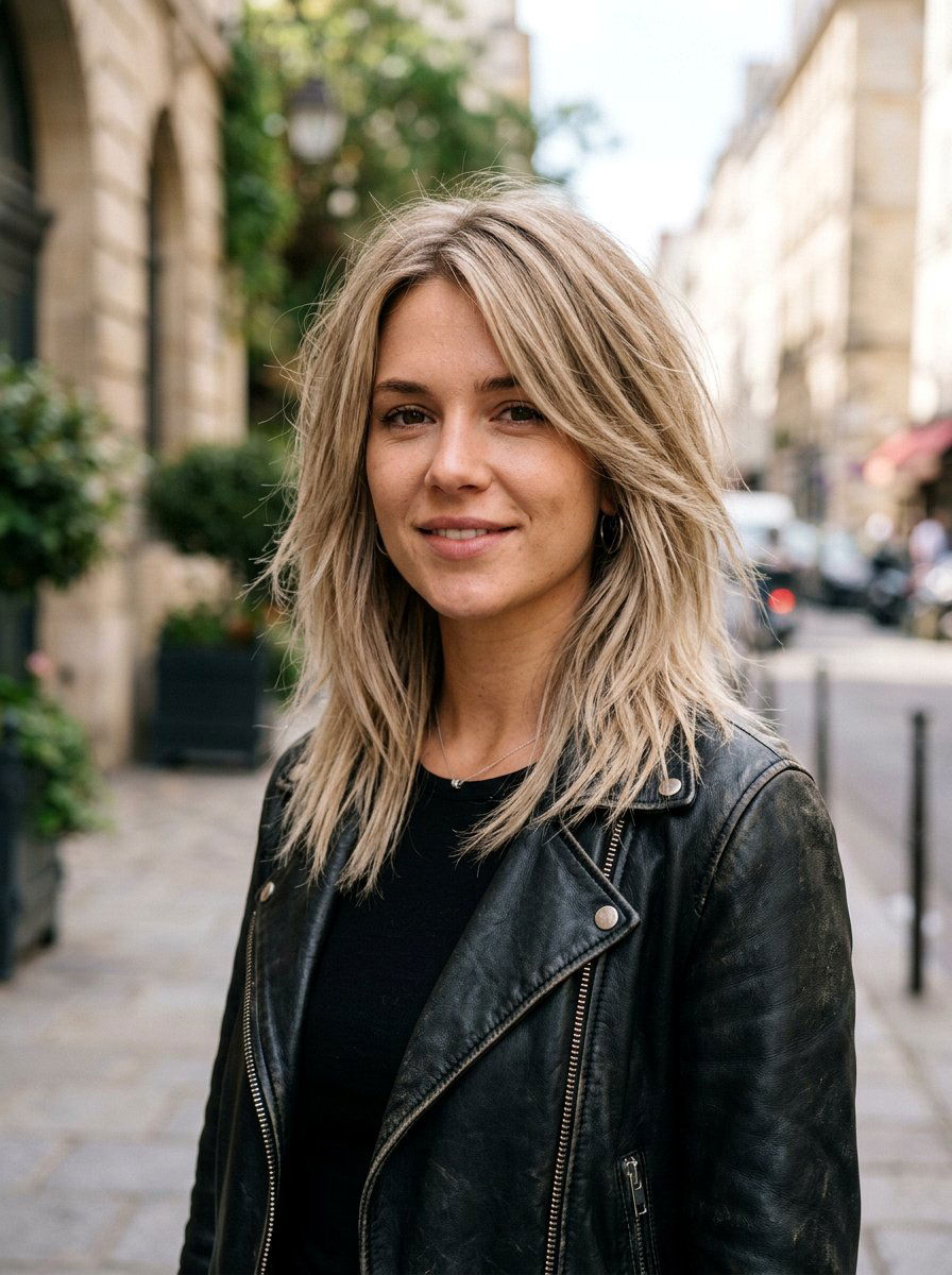 Choppy Layered Straight Shoulder Length Haircut - 20 layered straight shoulder length haircut - 20 layered straight shoulder length haircut