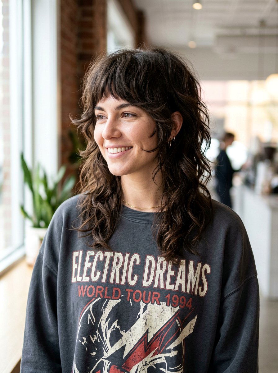 Choppy Layered Wolf Cut - 20 short haircut with choppy layers - 20 short haircut with choppy layers