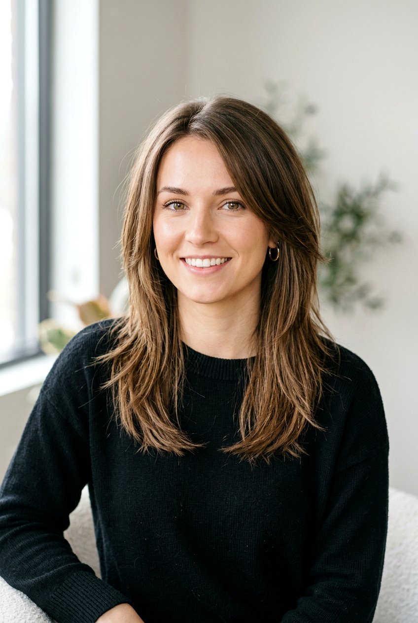 Choppy Layers - 20 pin straight hairstyles - 20 pin straight hairstyles