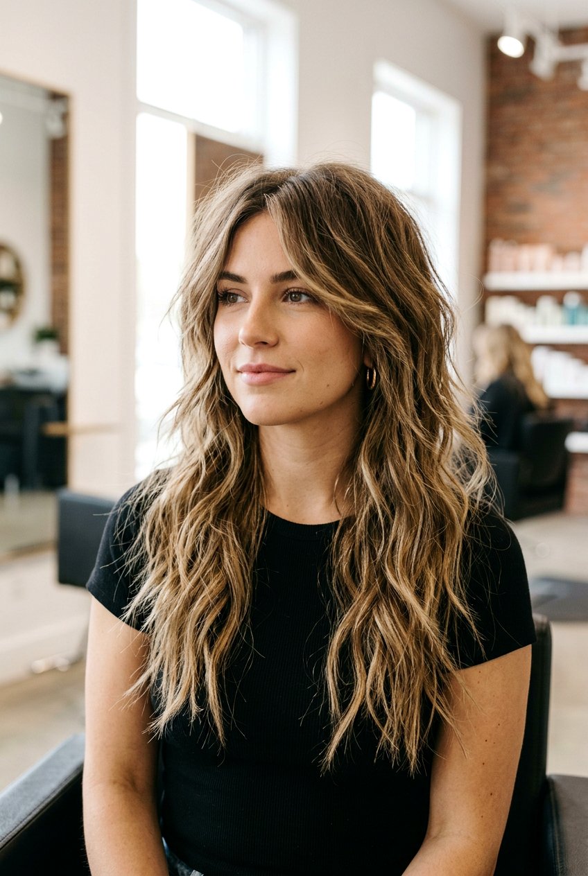 Choppy Layers For Long Hair - 20 haircuts for long straight hair - 20 haircuts for long straight hair