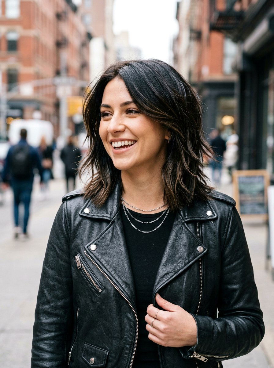 Choppy Layers Shoulder Length Polished - 20 polished layers for shoulder length hair - 20 polished layers for shoulder length hair