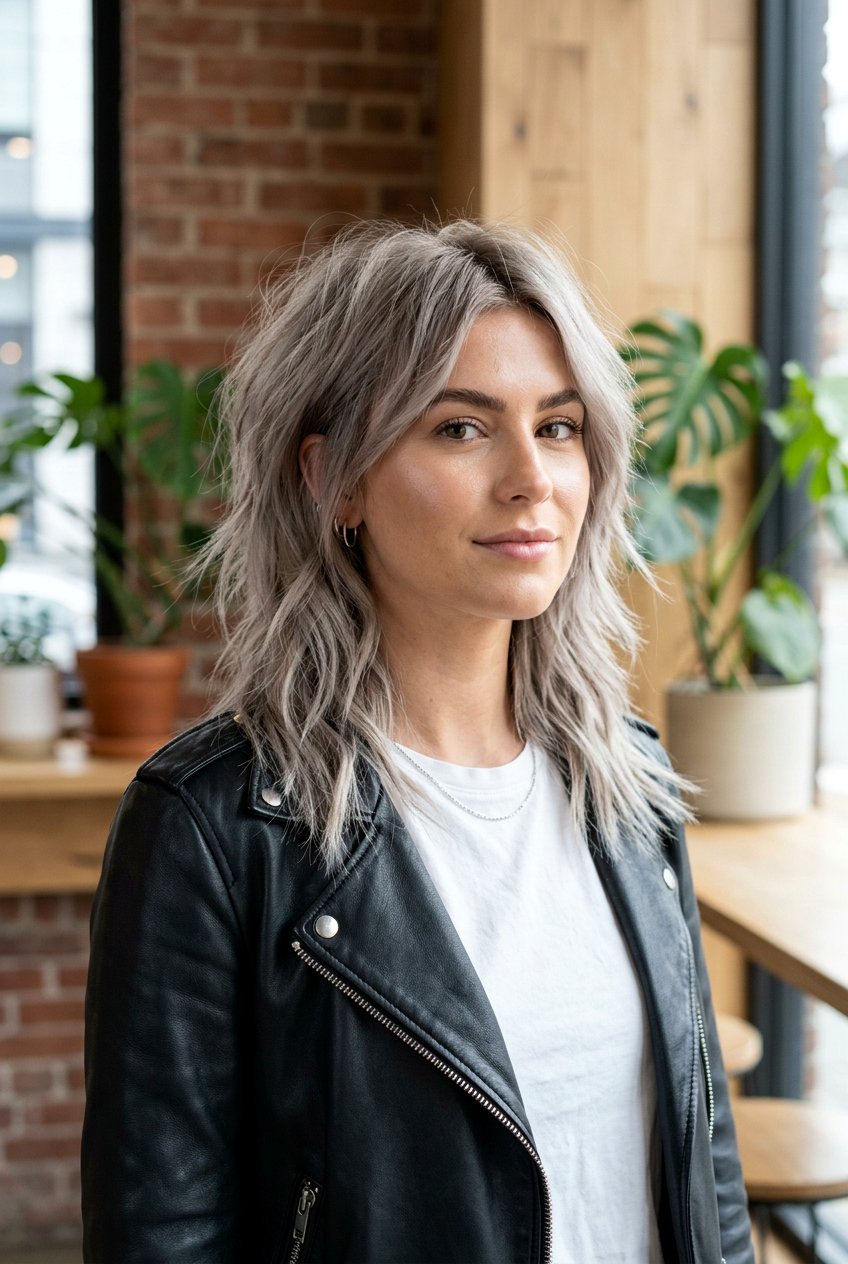 Choppy Layers Shoulder Length - 20 shoulder length layered haircuts - 20 shoulder length layered haircuts