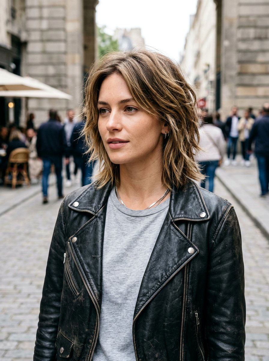 Choppy Lob Haircut - 20 haircut to grow out bob evenly - 20 haircut to grow out bob evenly