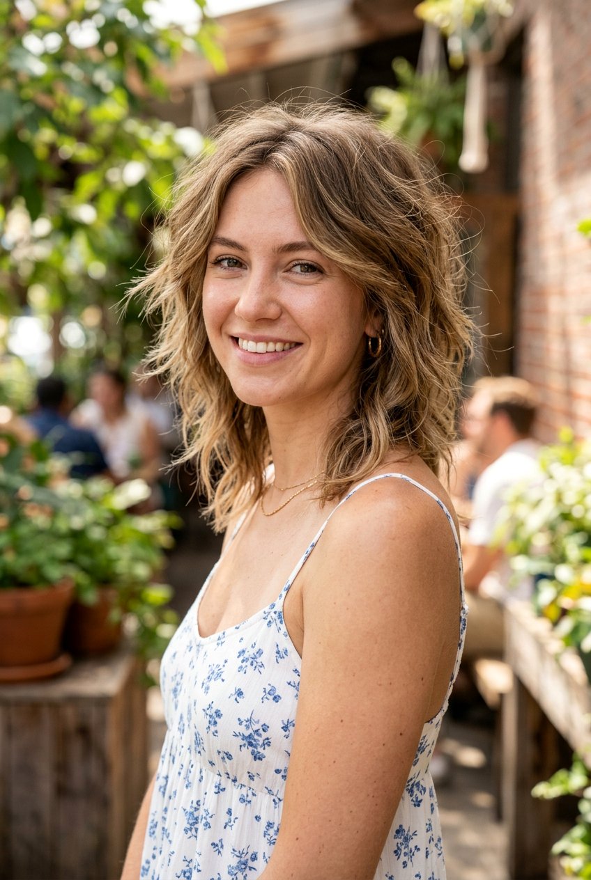 Choppy Lob Shag Fine Hair - 20 best shag haircut for fine hair women - 20 best shag haircut for fine hair women