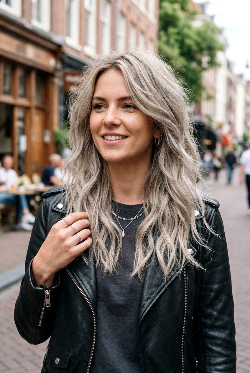 Choppy Long Layers - 20 supermodel layers haircut - 20 supermodel layers haircut