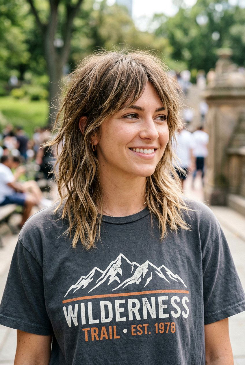 Choppy Medium Haircut - 20 medium haircut ideas for women - 20 medium haircut ideas for women