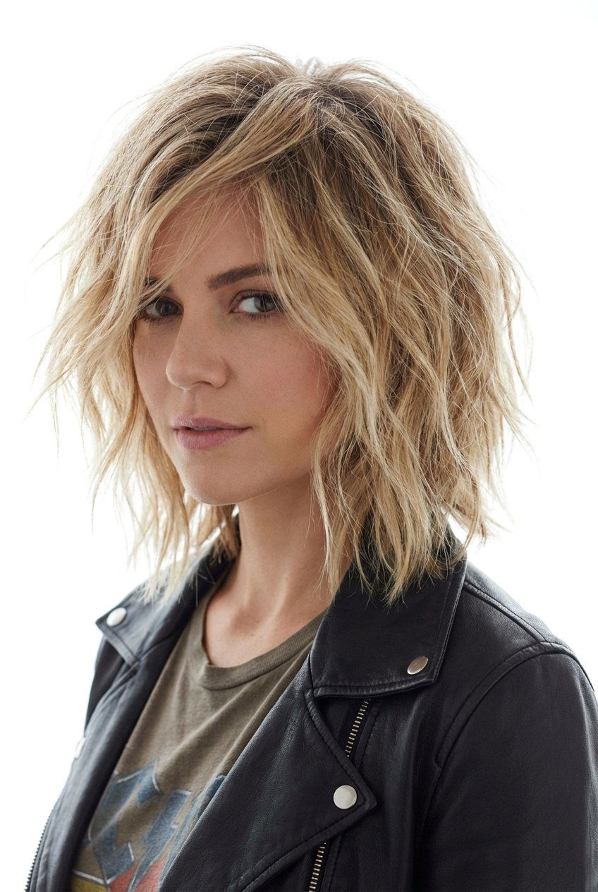 Choppy Medium Layered Haircut - 20 medium layered haircuts - 20 medium layered haircuts