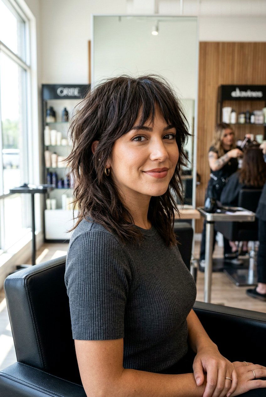 Choppy Medium Shag - 20 medium shag haircut - 20 medium shag haircut