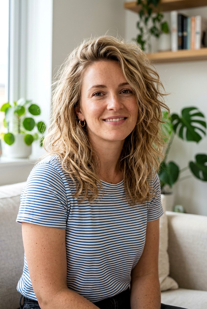 Choppy Midi Cut For Frizzy Hair - 20 low maintenance haircut for thick frizzy hair - 20 low maintenance haircut for thick frizzy hair