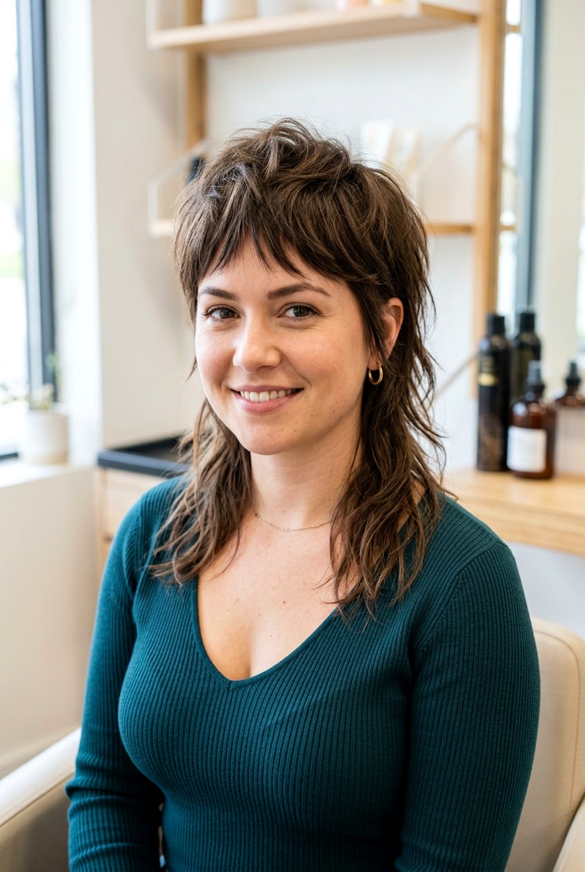 Choppy Mullet Haircut For Round Face - 20 choppy mullet haircut women - 20 choppy mullet haircut women