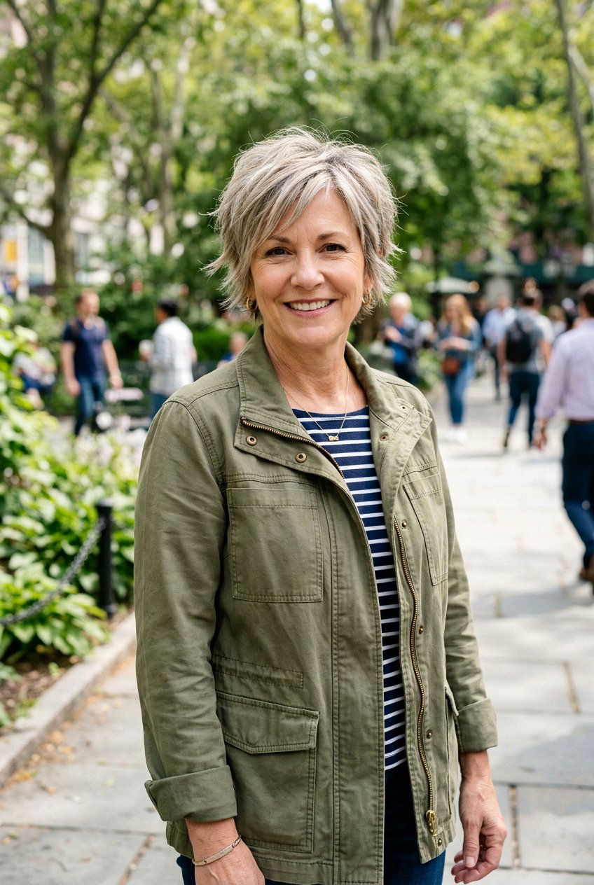 Choppy Pixie Cut - 20 low maintenance pixie for mature women - 20 low maintenance pixie for mature women