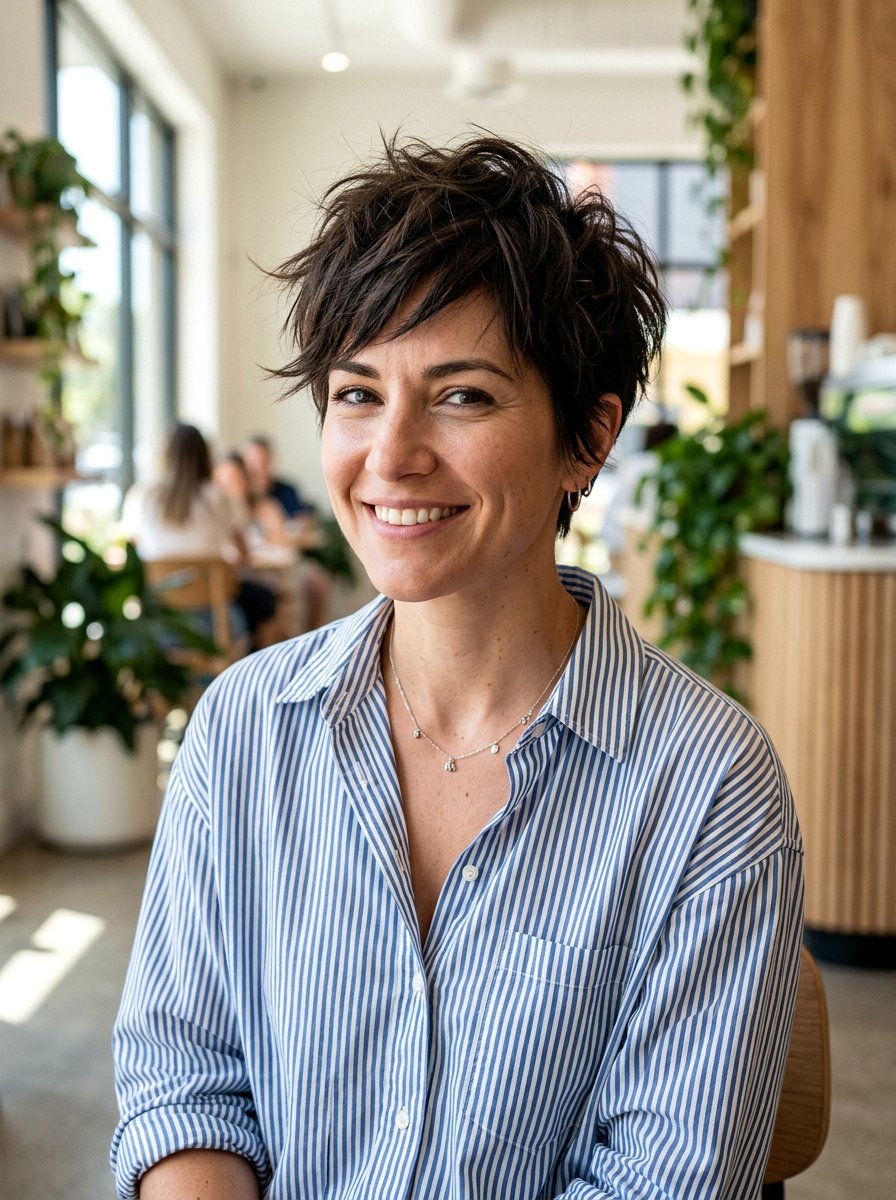 Choppy Pixie For Thick Coarse Hair - 20 short haircut for thick coarse hair - 20 short haircut for thick coarse hair