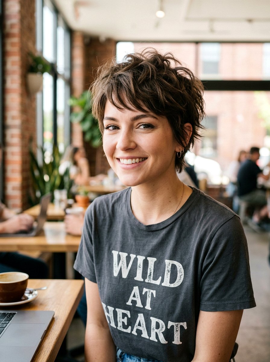 Choppy Pixie Haircut - 20 short haircut for damaged hair women - 20 short haircut for damaged hair women