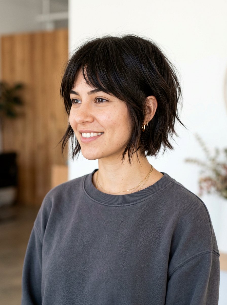 Choppy Short Bob - 20 wash and wear short bob haircut - 20 wash and wear short bob haircut