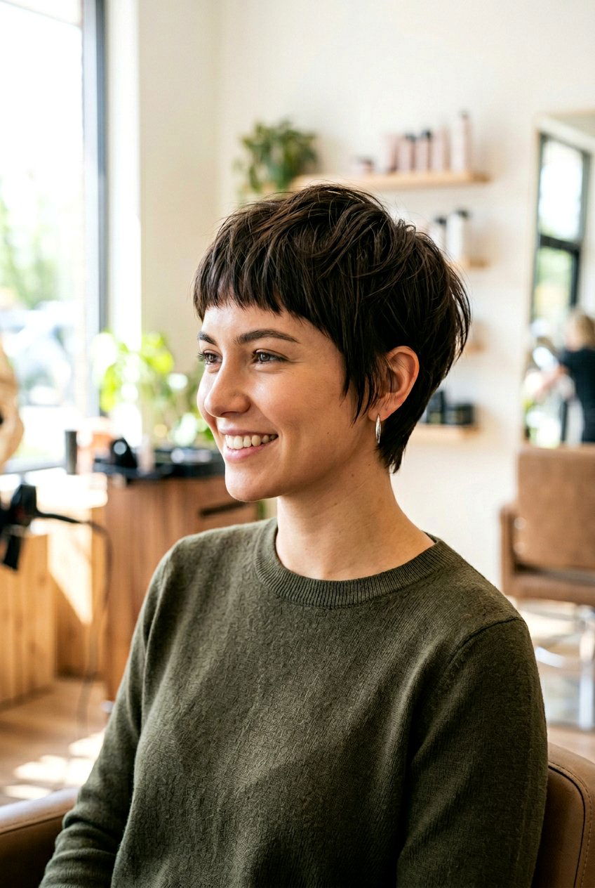 Choppy Short Bowl Haircut - 20 bold short haircut for women - 20 bold short haircut for women
