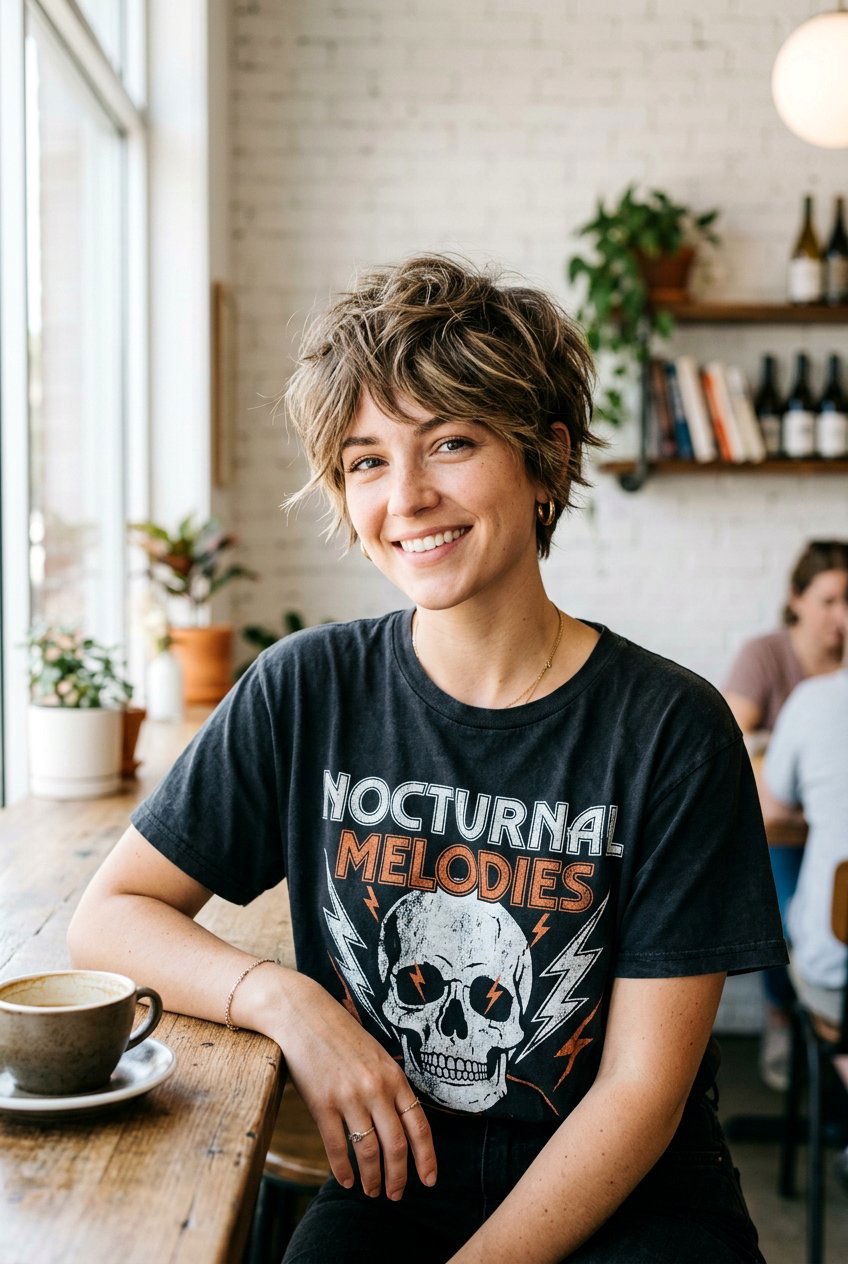 Choppy Soft Pixie Haircut - 20 modern pixie haircut with softness - 20 modern pixie haircut with softness