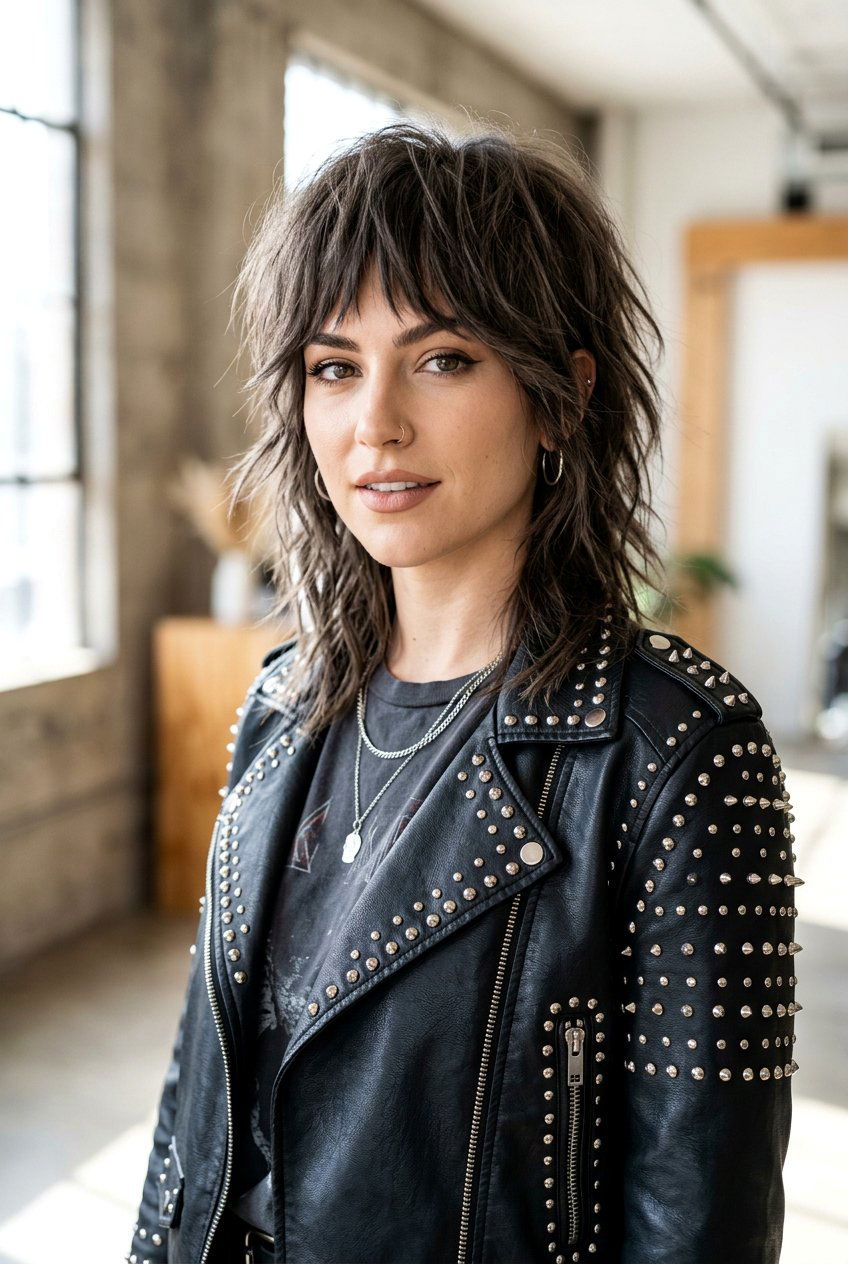 Choppy Wolf Cut - 20 medium wolf cut for thick hair women - 20 medium wolf cut for thick hair women