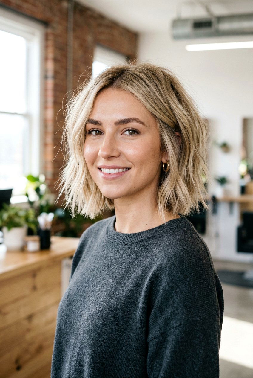 Choppy blunt bob - 20 blunt bob haircut - 20 blunt bob haircut