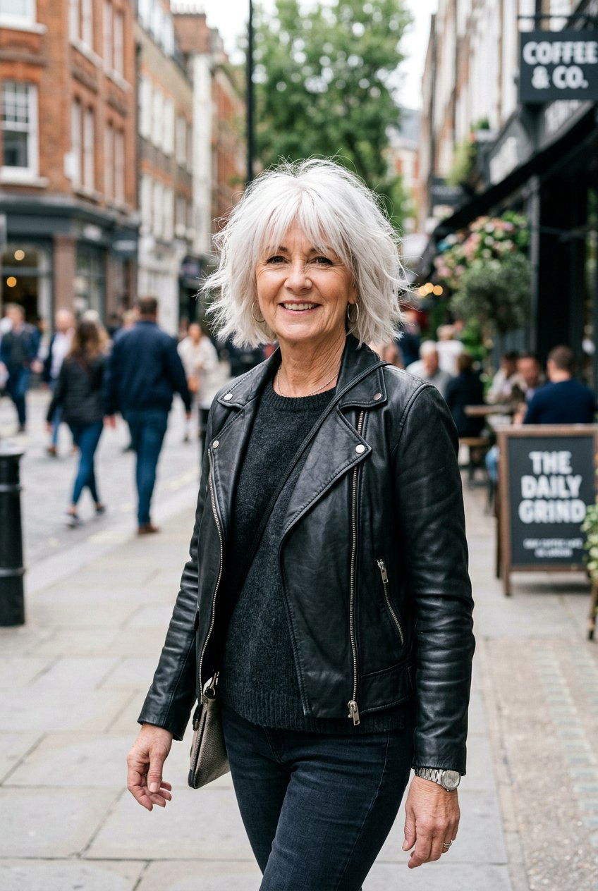 Choppy bob with wispy bangs - 20 wispy bangs for mature women - 20 wispy bangs for mature women