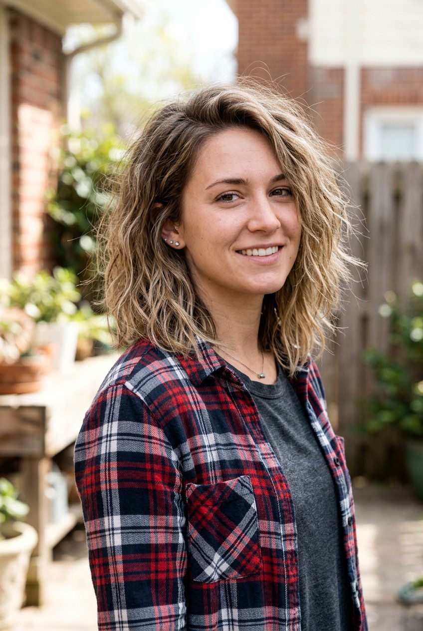 Choppy lob for chemical damage - 20 haircut for overprocessed hair - 20 haircut for overprocessed hair