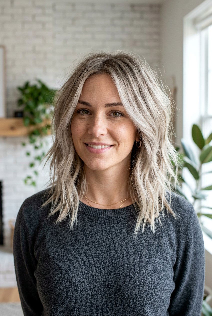 Choppy lob thick hair - 20 hairstyles for thick hair - 20 hairstyles for thick hair