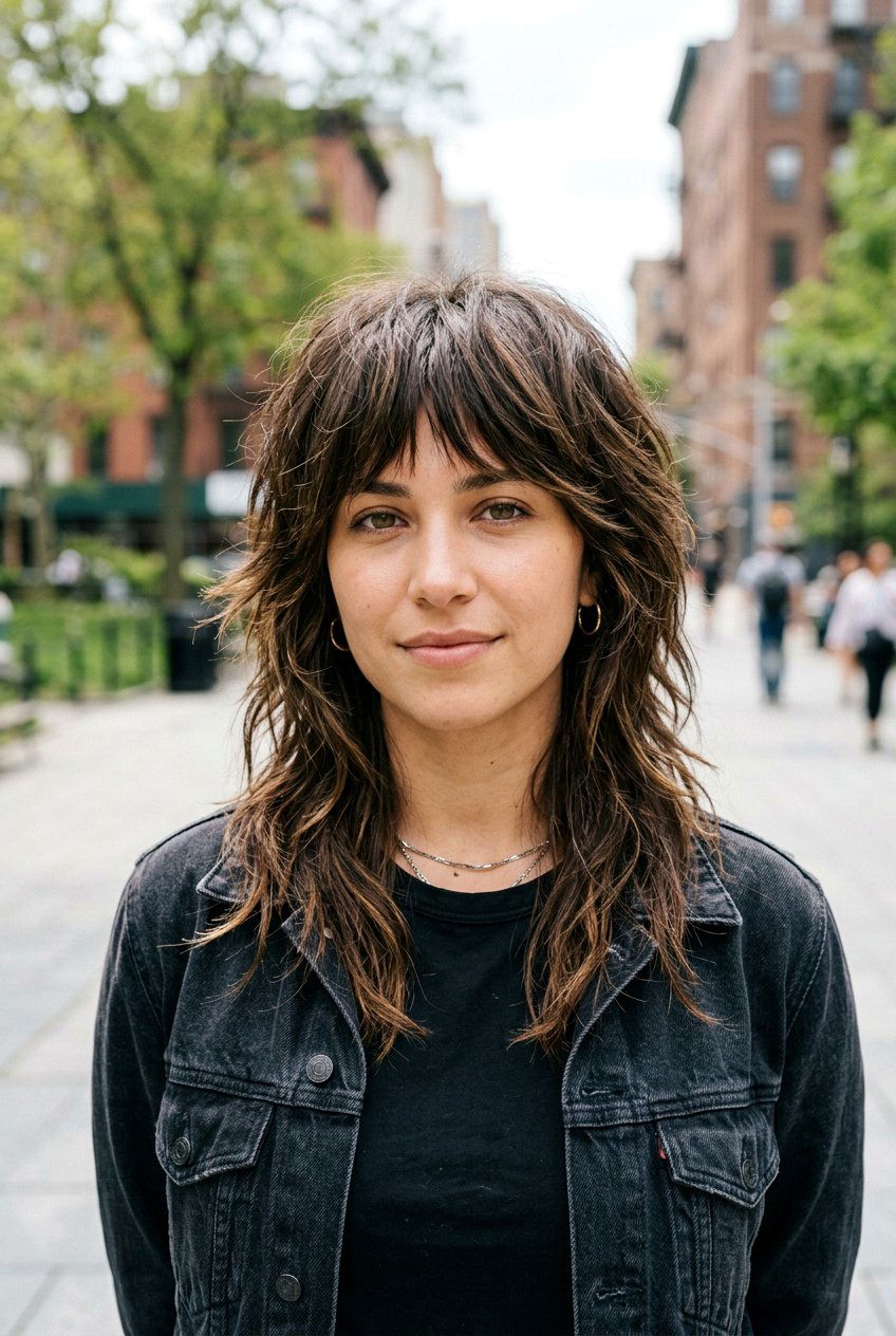 Choppy long wolf cut - 20 long wolf cut - 20 long wolf cut