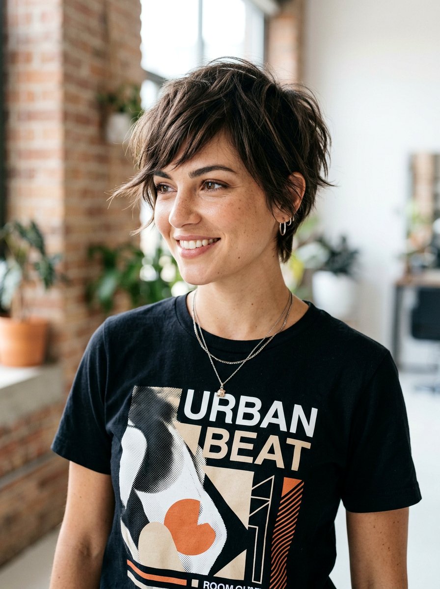 20 Beautiful Short Natural Haircut for Fine Hair Styles