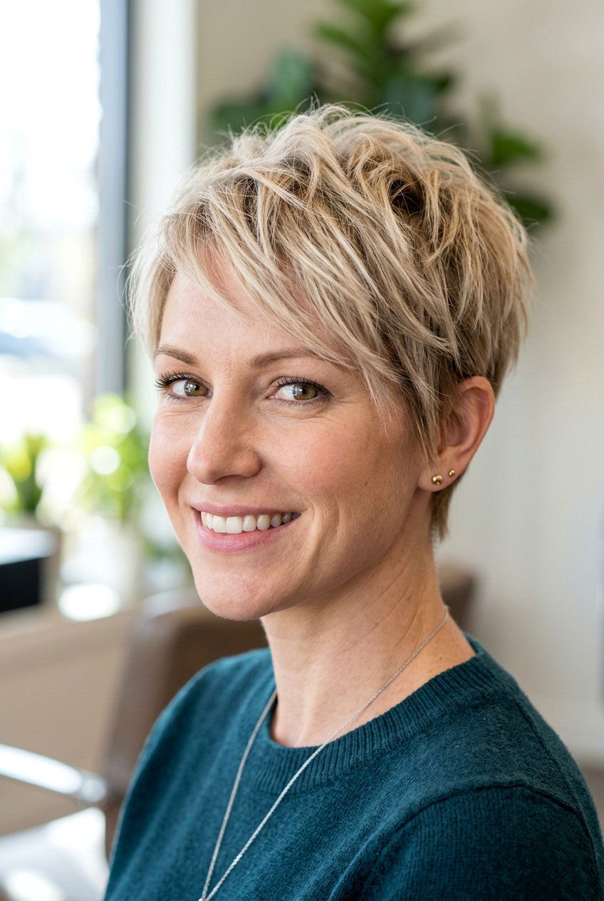 Choppy pixie for fine hair - 20 choppy pixie haircut - 20 choppy pixie haircut