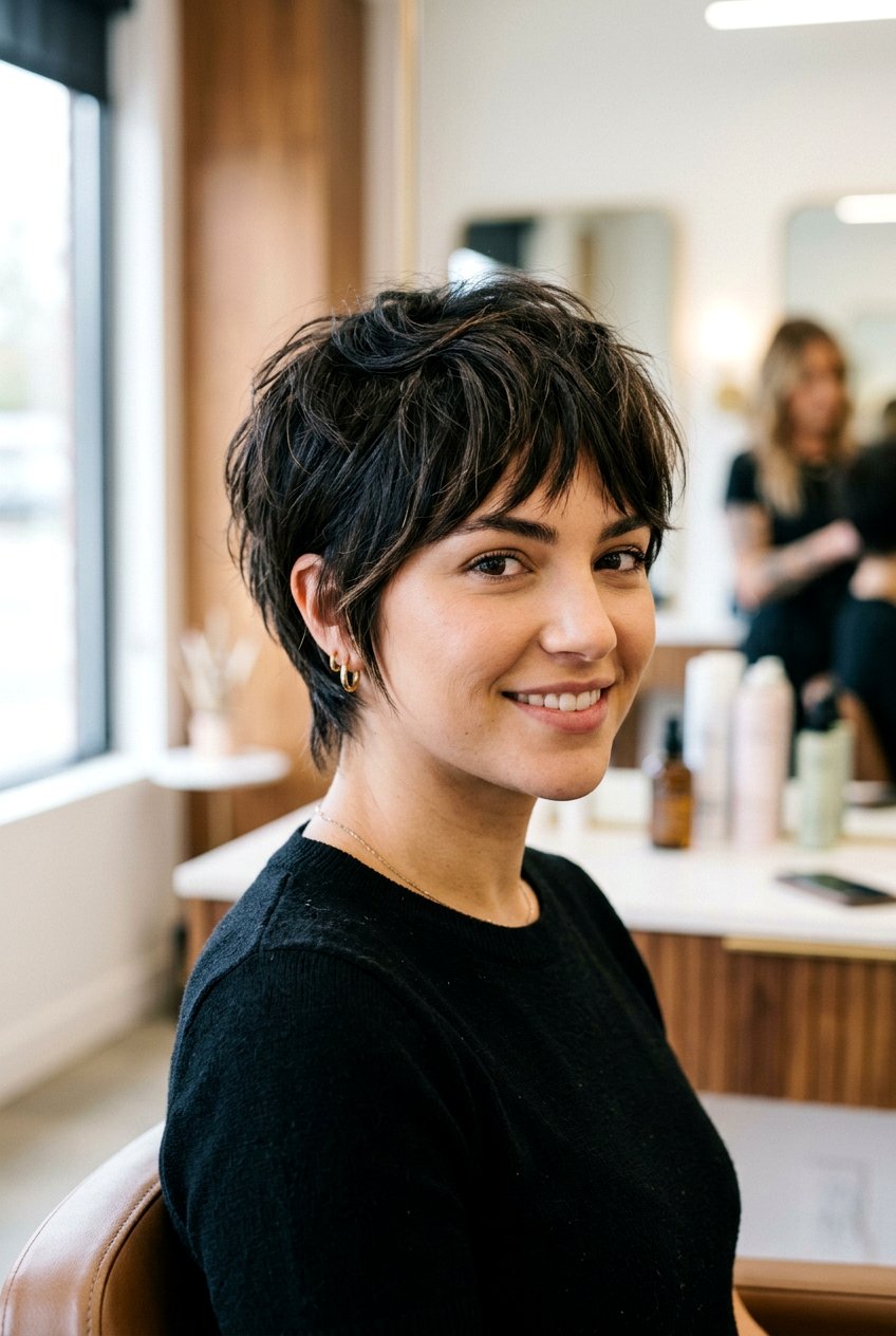 Choppy pixie for thick hair - 20 choppy pixie haircut - 20 choppy pixie haircut