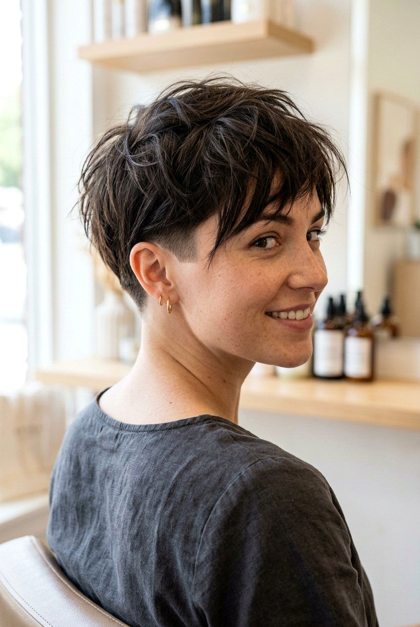Choppy pixie with undercut - 20 choppy pixie haircut - 20 choppy pixie haircut