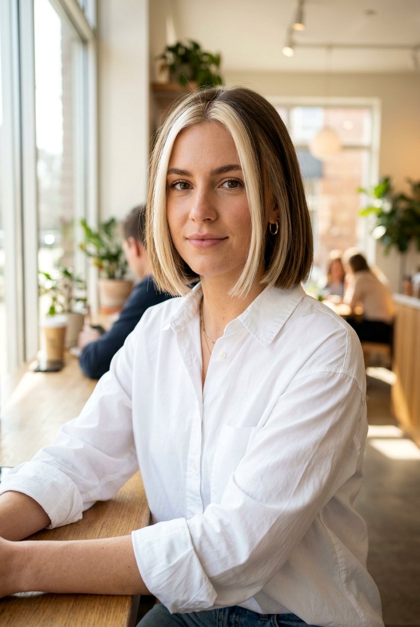 Chunky Blonde Front Pieces On Bob Haircut - 20 chunky blonde front pieces - 20 chunky blonde front pieces