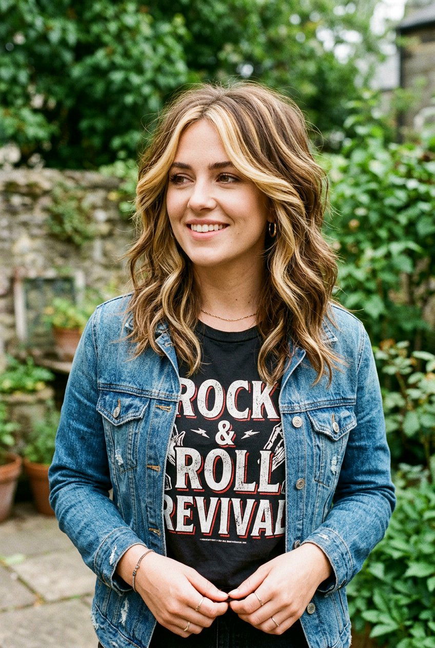 Chunky Blonde Highlight Shag - 20 blonde shag hair color ideas - 20 blonde shag hair color ideas