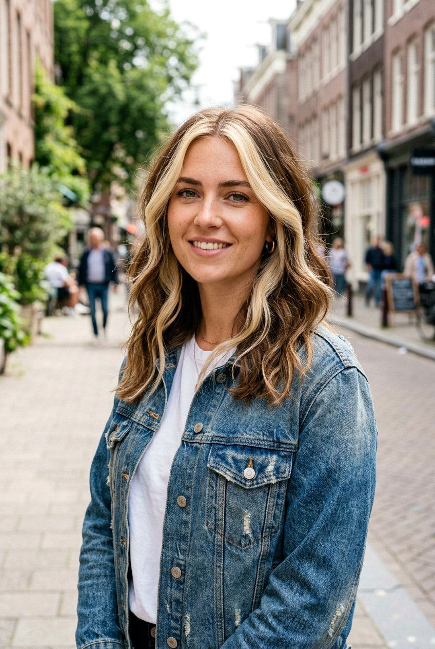 Chunky Blonde Money Piece Brown Hair - 20 e girl money piece hair - 20 e girl money piece hair