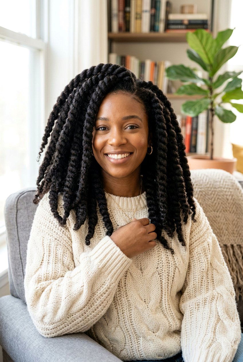 20 Gorgeous Overnight Stretch Hairstyle for Natural Hair