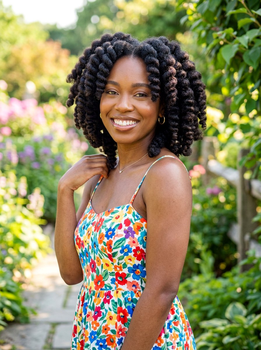 Chunky finger coils short hair - 20 twa hairstyles with finger coils - 20 twa hairstyles with finger coils