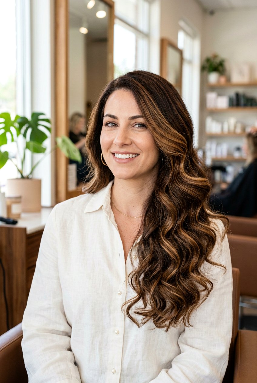 Cinnamon Balayage On Chocolate Brown Hair - 20 cinnamon balayage on brown hair - 20 cinnamon balayage on brown hair