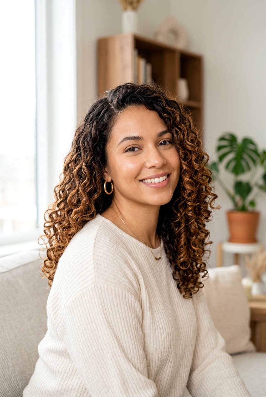 Cinnamon Balayage On Curly Brown Hair - 20 cinnamon balayage on brown hair - 20 cinnamon balayage on brown hair