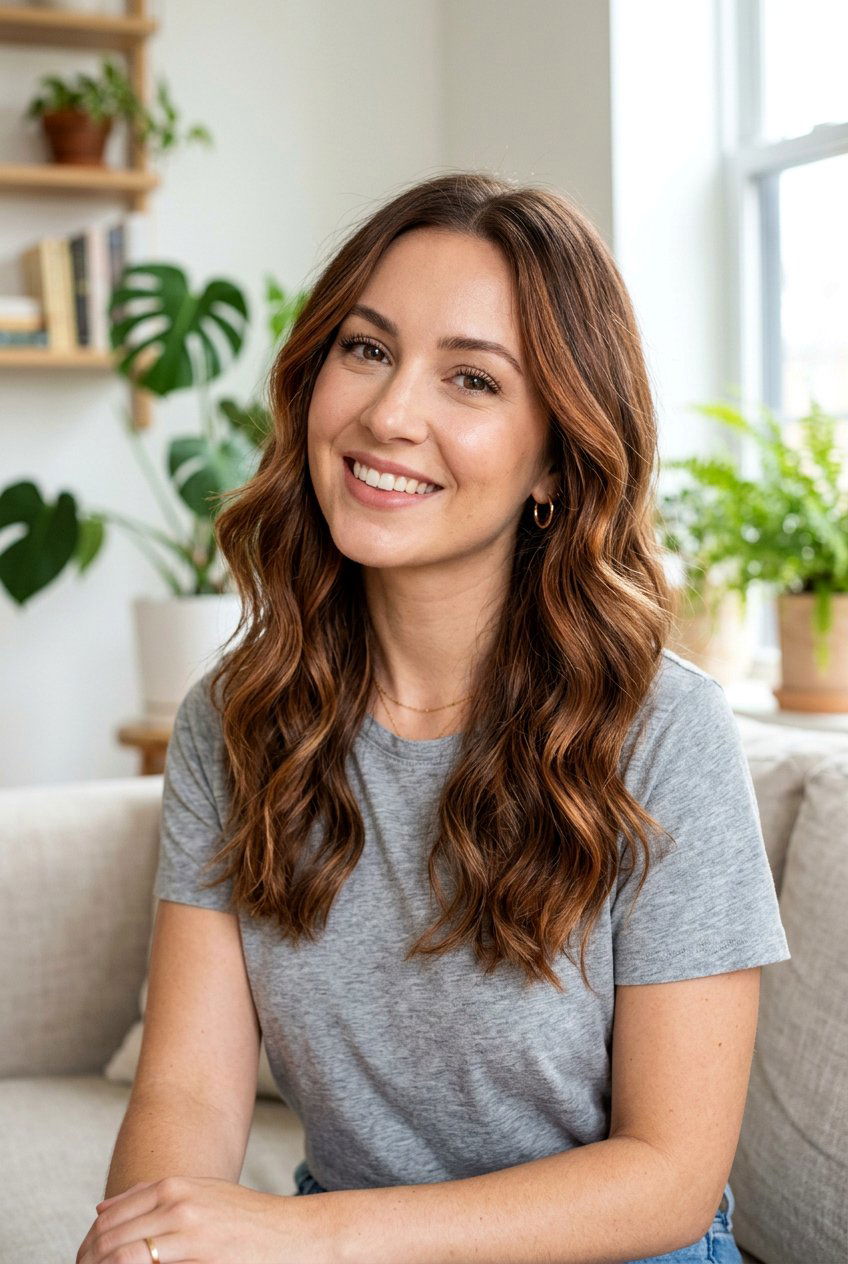 Cinnamon Balayage On Warm Brown Hair - 20 cinnamon balayage on brown hair - 20 cinnamon balayage on brown hair