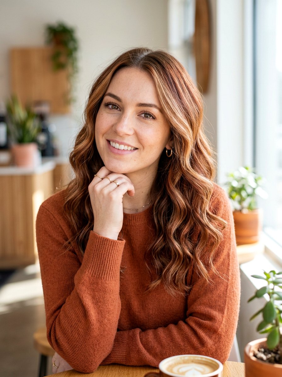 Cinnamon Bronde Highlights for Autumn - 20 toasted bronde highlights - 20 toasted bronde highlights